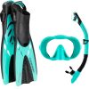 Explorer Snorkel Set- Aqua Green